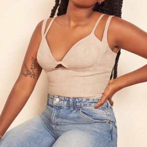 Reformation gemini top size 2